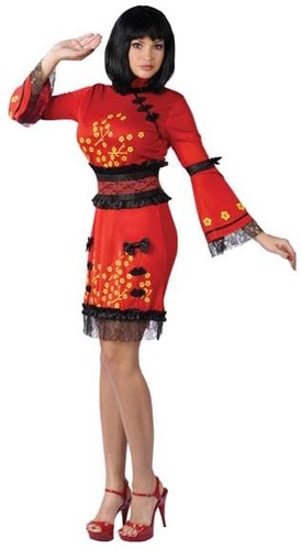 Costume poupée chinoise - costume,
