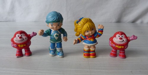 Pvc rainbow brite - lot,