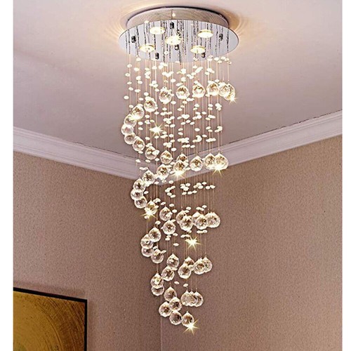 Modern spiral lighting - spiral, drop
