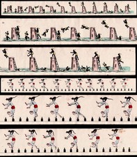 BANDE DE ZOOTROPE 1860 - 1870