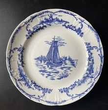 Assiette vintage en faïence