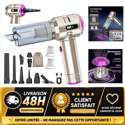 Piwaal aspirateur voiture sans - aspirateur,