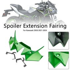 Extension de carénage de spoiler avant pour Kawasaki Z650 2021-2024 Dark green'