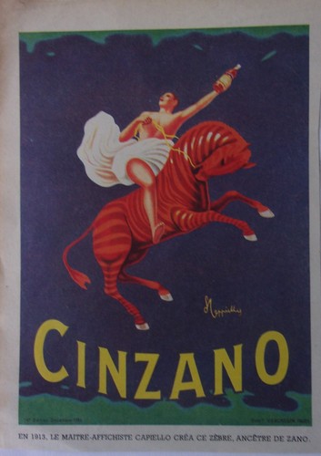Publicite cinzano - ,
