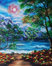 Tableau original paysage