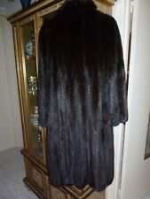 manteau fourrure vison véritable