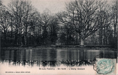 Cpa leu taverny en - 95, st-leu-taverny