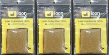 Lot 3 Nettoyeur De Soie Loon Outdoors Line Cleaning Tool peche mouche LineSpeed