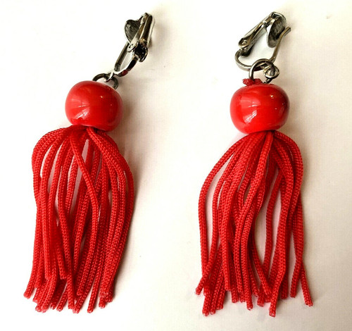 Boucle oreille clips vintage - d'oreille,
