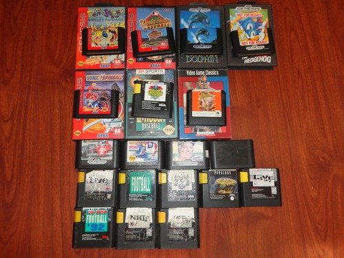 Lot sega genesis - sega, video