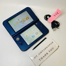 [LCD RANK A] New Nintendo 3DS XL LL Metallic Blue Console Japanese (448