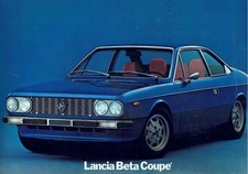 Catalogue Brochure Lancia Beta