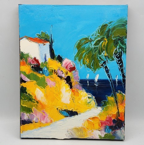 Peinture huile sur toile nolac - peinture,