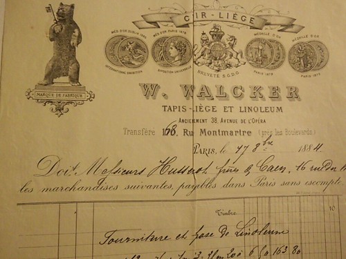 Facture ancien paris - ancien,