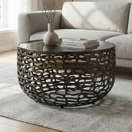 Table basse 60cm - alu,