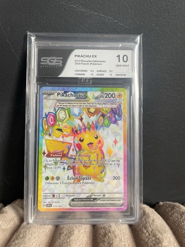 Carte pokémon pikachu - pokémon, fr