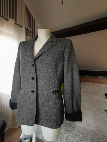 Veste gris noir gerard - et,