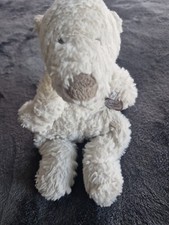 Doudou Ours Dimpel Blanc 25 Cm
