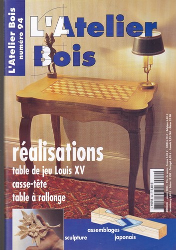 Atelier bois 94 table - n°94,