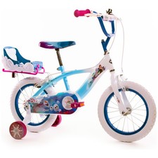 Vélo Pour Fille 14" 2 Freins Vélo Avec Licence Disney FROZEN Bleu