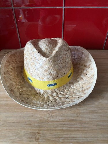 Chapeau paille ricard - chapeau,