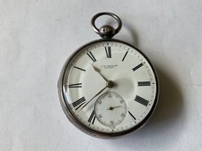 JW Benson London To the HRY Prince of Wales lever fusee silver case 2”  runs