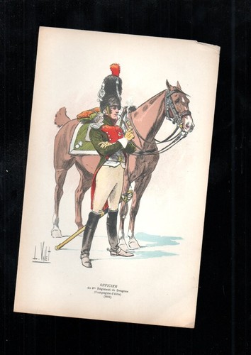 Rare revue ancien - ancien, uniforme