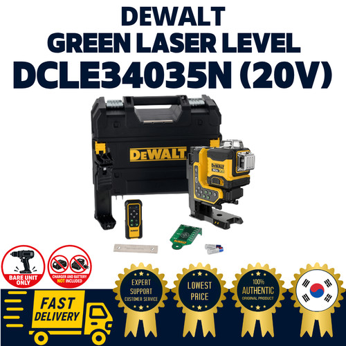 Dewalt dcle34035n 20v 3x360 - dcle34035n,