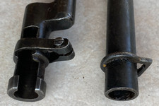 WWI M91 1891 MOSIN NAGANT BAYONET WITH LEBEL TYPE SCABBARD AUSTRO HUNGARIAN