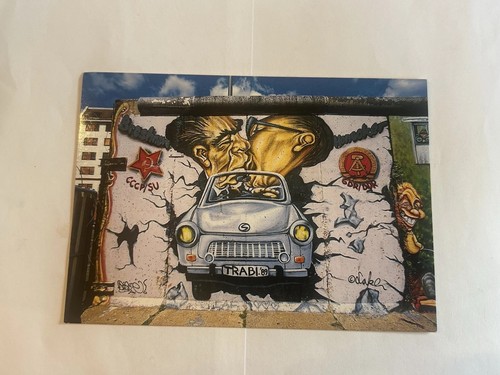 Postcard berlin wall - postcard,