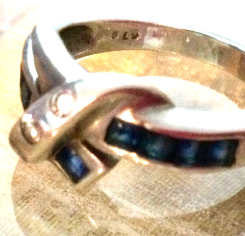 Ancienne bague vintage - bague, vintage-argent