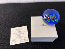 Boule presse papier houx