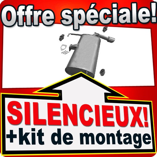 Silencieux arriere pour - arriere,