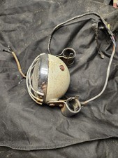 1974  YAMAHA TY250 Headlight w/ Case and Mounts Wiring Fork Ears Ty 250 Trials