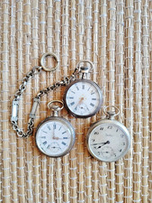 Trois montres à gousset
