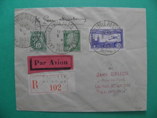 France 1930 lettre - 1930,