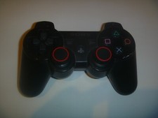 Official OEM Sony PlayStation 3 PS3 Dualshock Controller  + New Grip Black