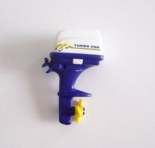 PLAYMOBIL (Z273) MER - White Turbo 200 Complete Engine for Outboard Boat 3009