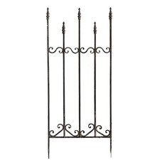 Treillage jardin fer plantes