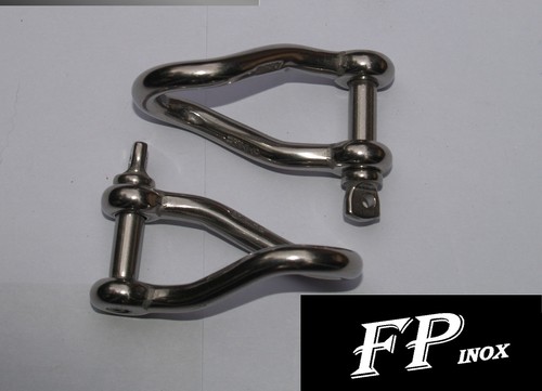 Manille torse 12mm libre - , lot