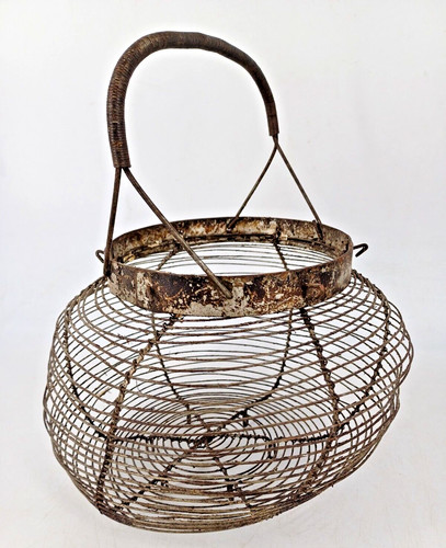 Panier salade fil de fer - panier, a