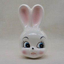 Vintage Big Eye Bunny Rabbit String Holder