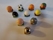 Série complète de 10 fèves