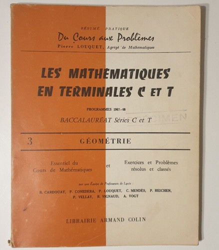 Les mathématiques - , en