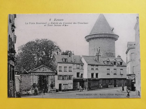 Cpa rouen entrée couvent - cpa, du