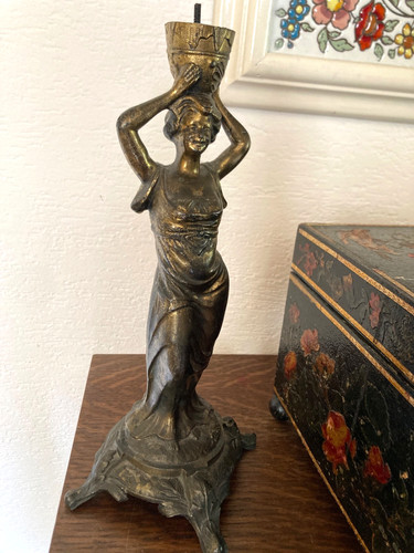 Pied lampe chandelier regule - lampe,