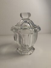 Pot à confiture en cristal de