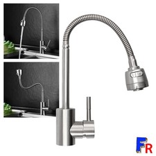 Robinet de Cuisine Pivotant à 360° Douchette Mitigeur eau chaude et froide