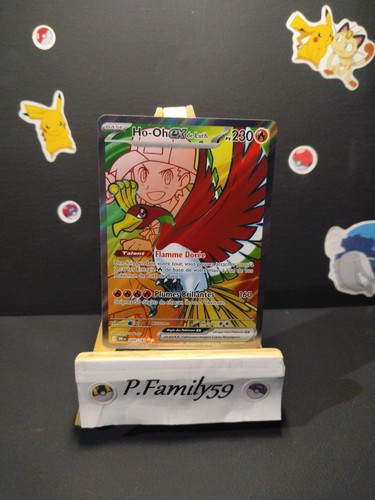 Carte pokémon oh - ho-oh, de