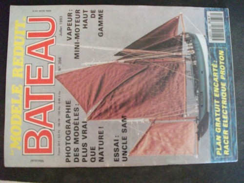 Modèle réduit bateau - **au,